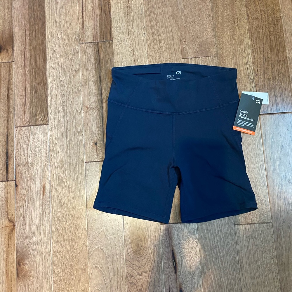 Gap NWT Navy blue bike shorts size XS